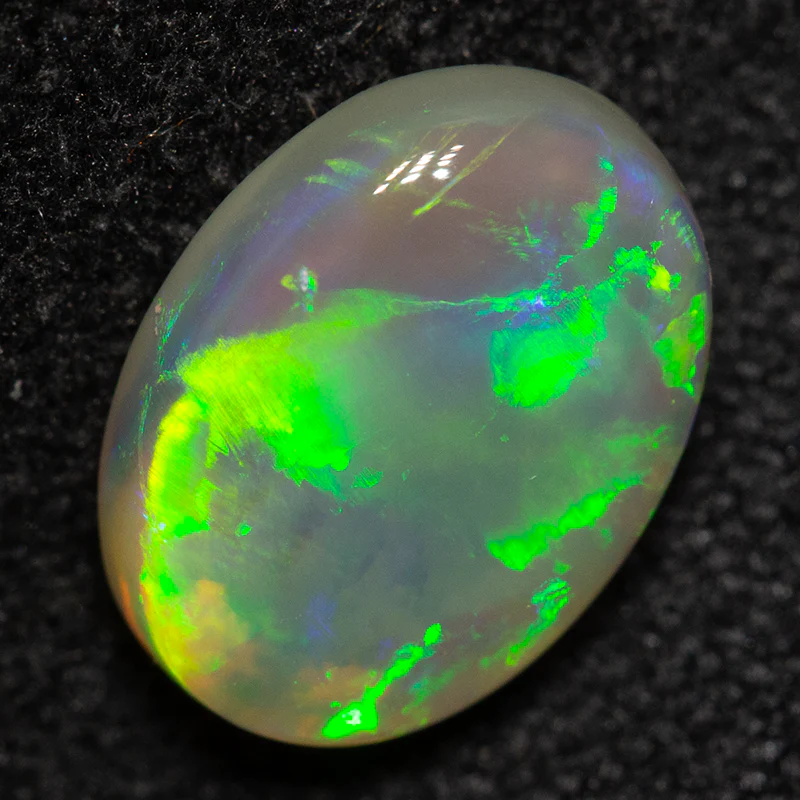 1.58 ct crystal opal 9.3x6.9x3.9mm - Image 2