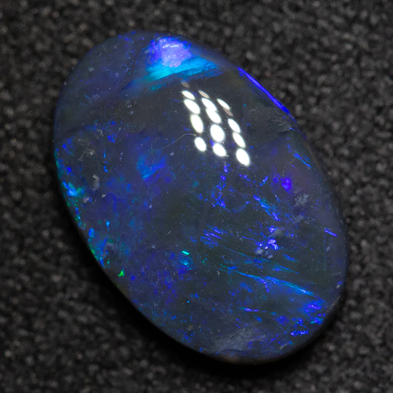 1.59 ct black opal 10.7x7.1x3.3mm - Image 2