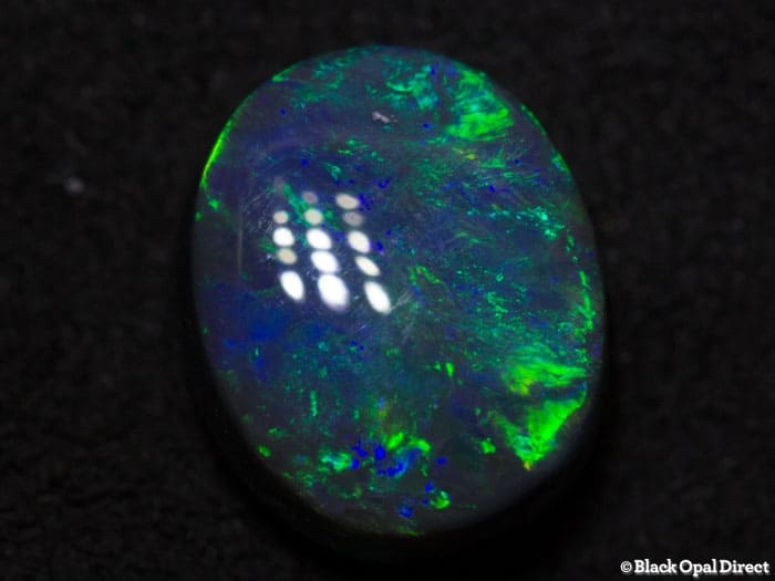 1.59 ct black opal 8x7x4mm - Image 2