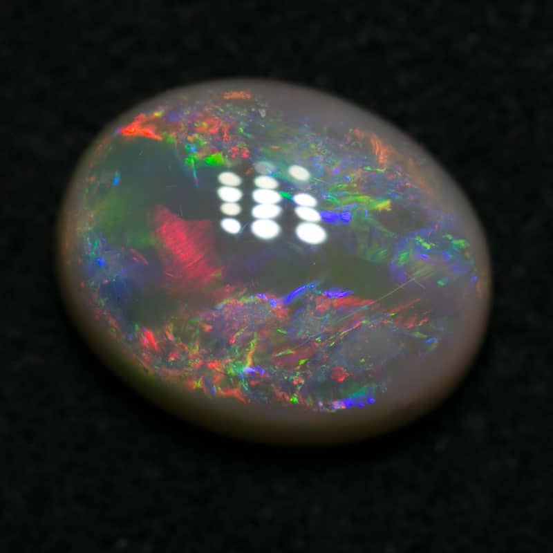 1.60 ct dark opal 8.5x7x4mm - Image 2