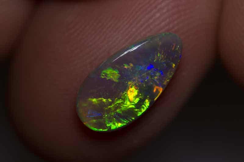 1.60 ct semi black opal 13x7x2.5 - Image 2