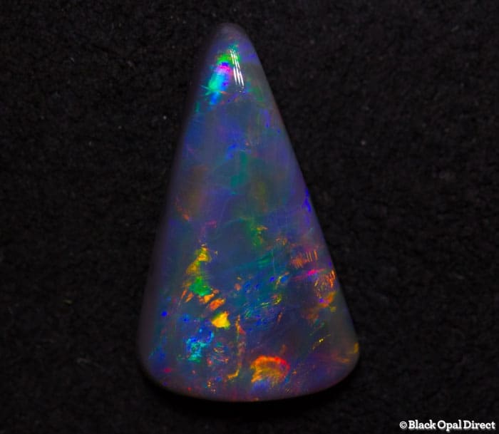 1.60 ct semi black opal triangle 13x8x3mm - Image 4