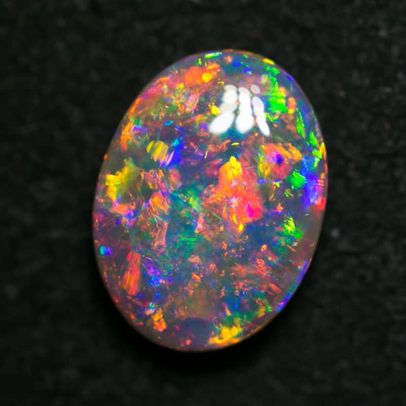 1.61 ct gem crystal opal 10x7x3mm - Image 4