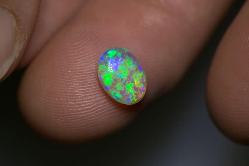 1.61 ct gem double sided crystal opal 9x7x4mm - Image 3