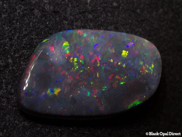 1.62 ct baroque black opal 14x8x2mm - Image 2