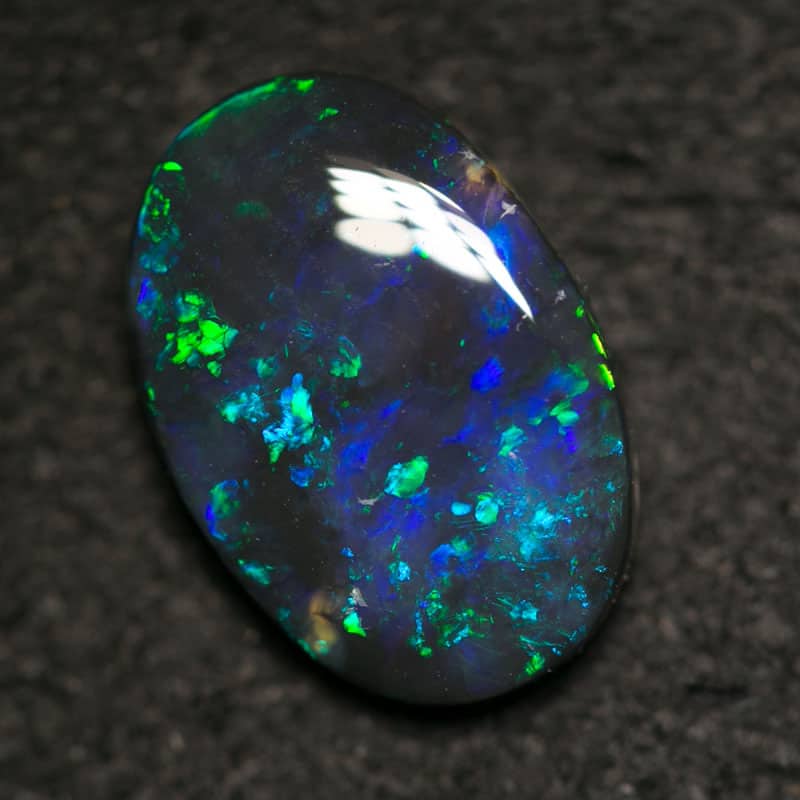 1.62 ct black opal 11x7x3mm - Image 2