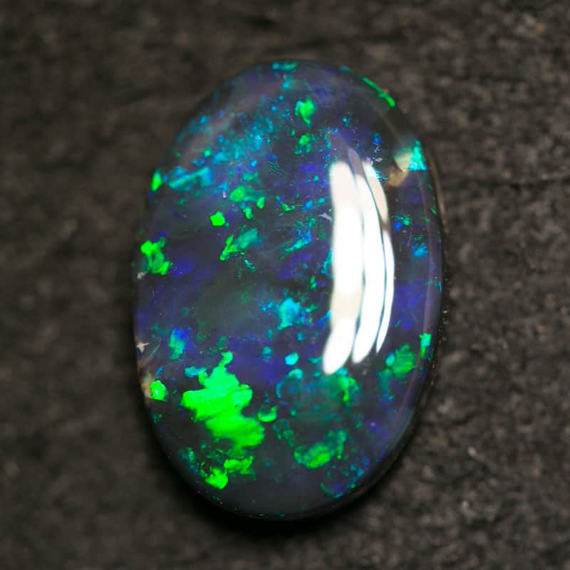 1.62 ct black opal 11x7x3mm - Image 3