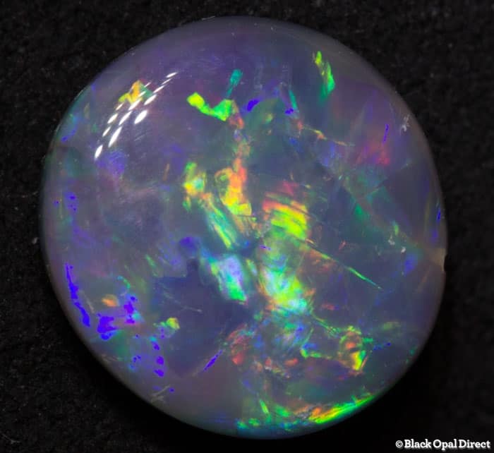 1.62 ct double sided black opal 9x8.5x3mm - Image 2