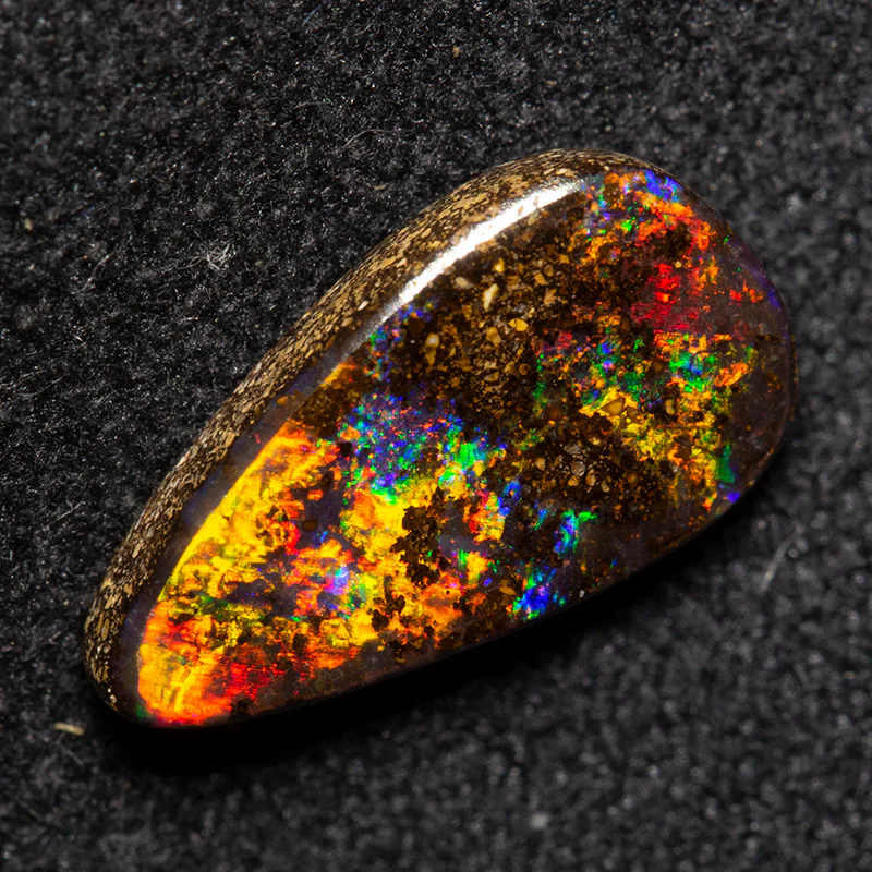 1.63 ct boulder opal 11.5x6.2x2.6mm - Image 2