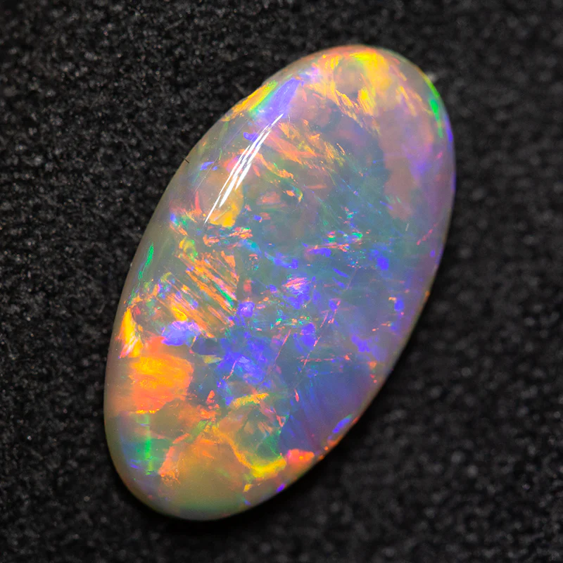 1.63 ct dark opal 12x7x2.5mm - Image 3