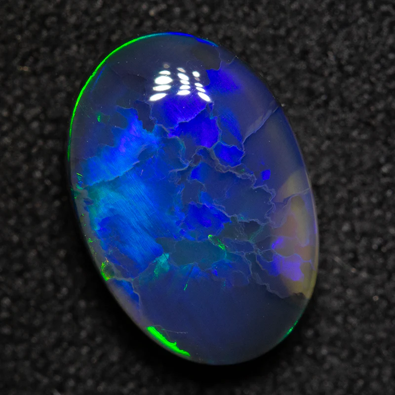 1.64 ct black opal 10.1x7x3.7mm - Image 3