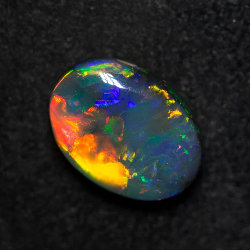 1.64 ct black opal 9.4x6.8x3.9mm - Image 2