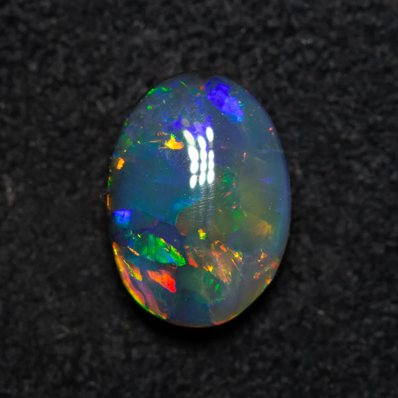 1.64 ct black opal 9.4x6.8x3.9mm - Image 3