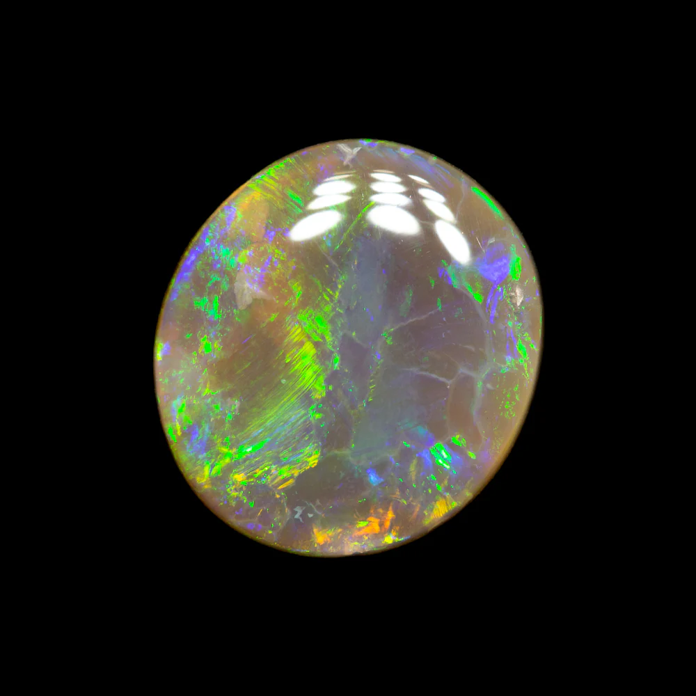 1.64 ct dark opal 10.1x9.1x2.9mm - Image 2