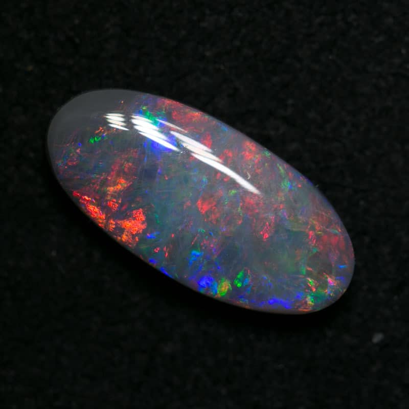 1.64 ct dark opal 13x6x3mm - Image 4