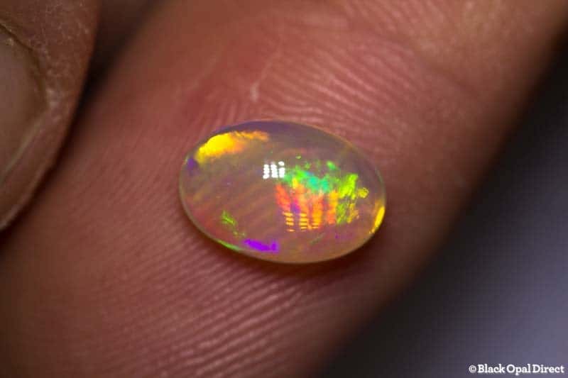 1.65 ct crystal opal double sided 10x7x3.5mm - Image 2