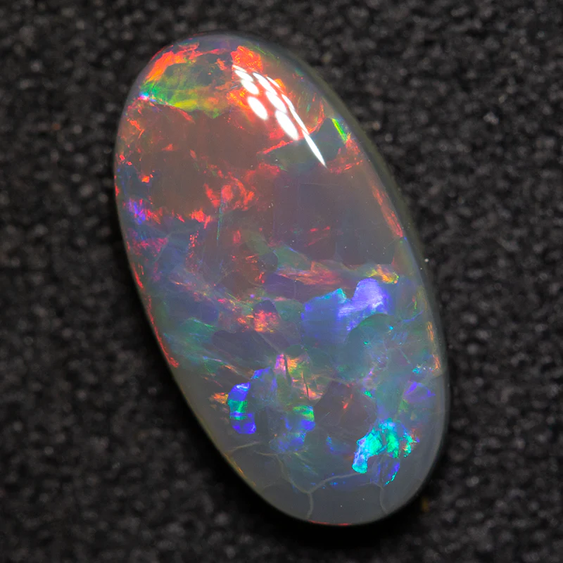 1.66 ct black opal 11.4x6.2x3.2mm - Image 3