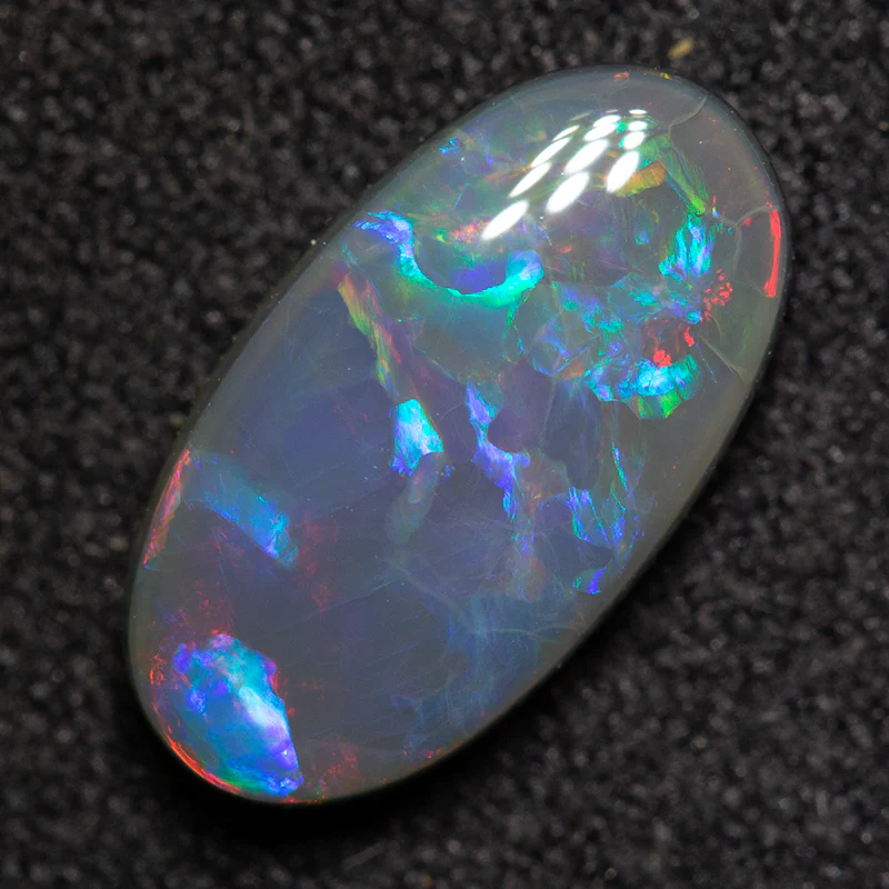 1.66 ct black opal 11.4x6.2x3.2mm - Image 4