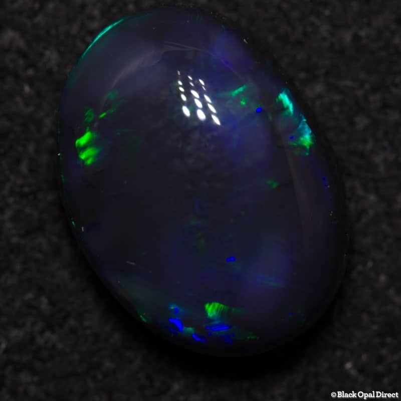 1.66 ct black opal 9x7x4mm - Image 3