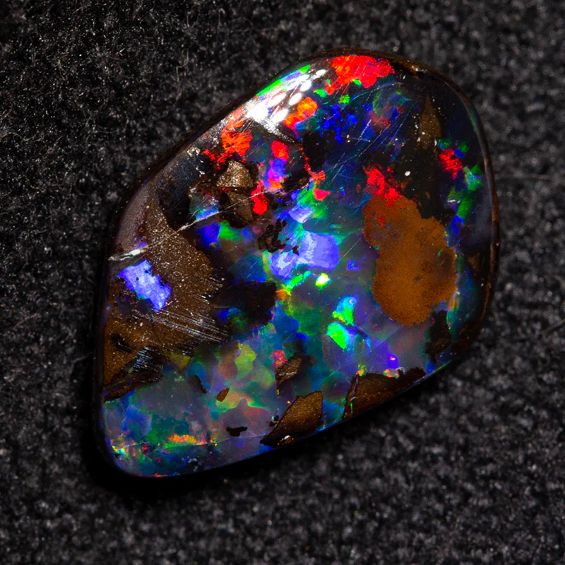 1.66 ct boulder opal 9.9x6.6x2.4mm - Image 2