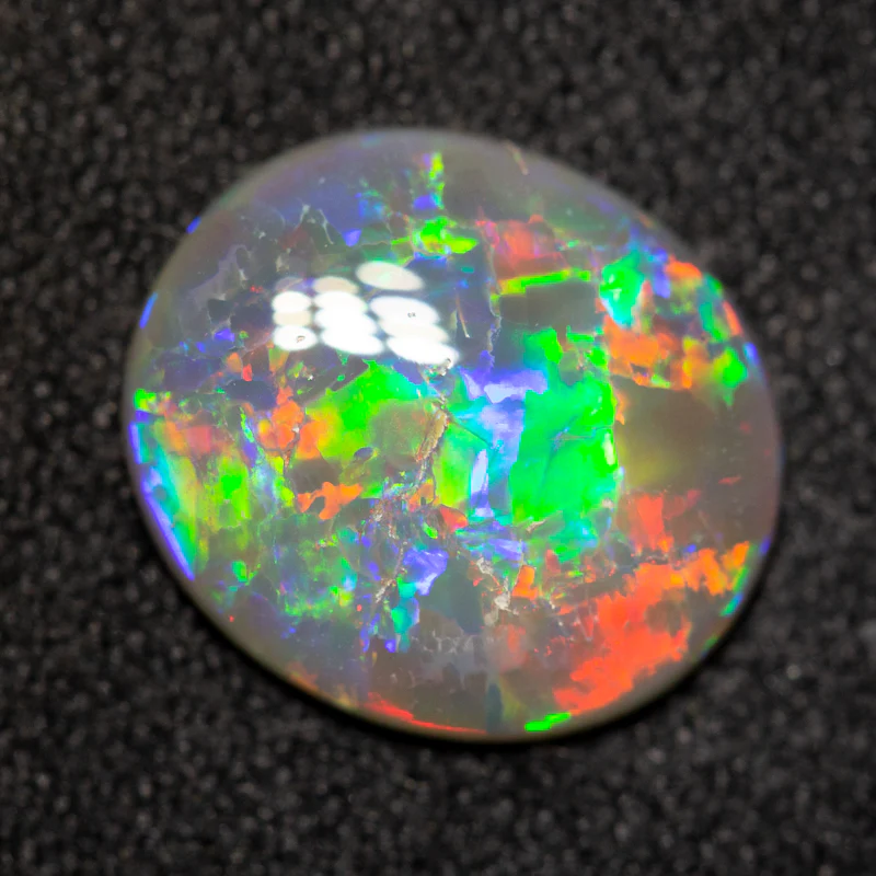 1.66 ct dark opal 11.3x9.9x2.3mm - Image 3