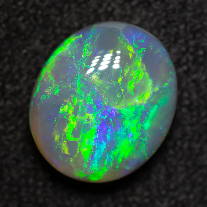 1.66 ct dark opal 8.6x7.4x3.9mm - Image 2
