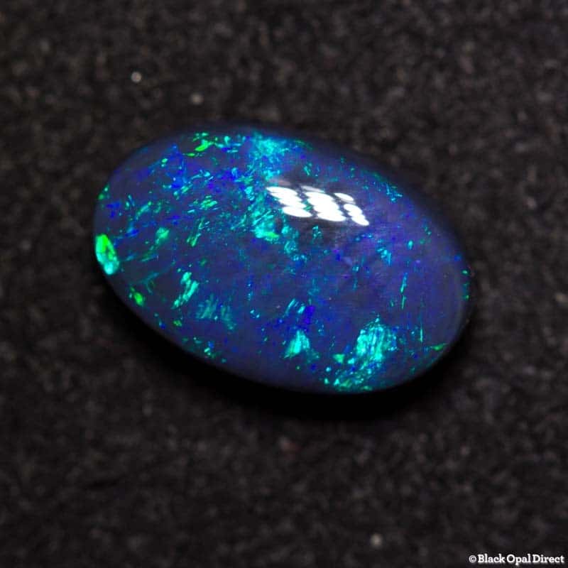 1.67 ct black opal 10x6x4mm - Image 2