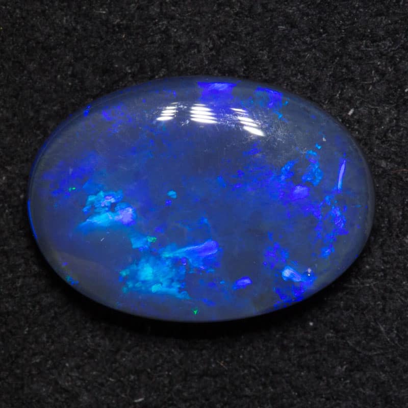 1.67 ct black opal 11x7.5x3mm - Image 4