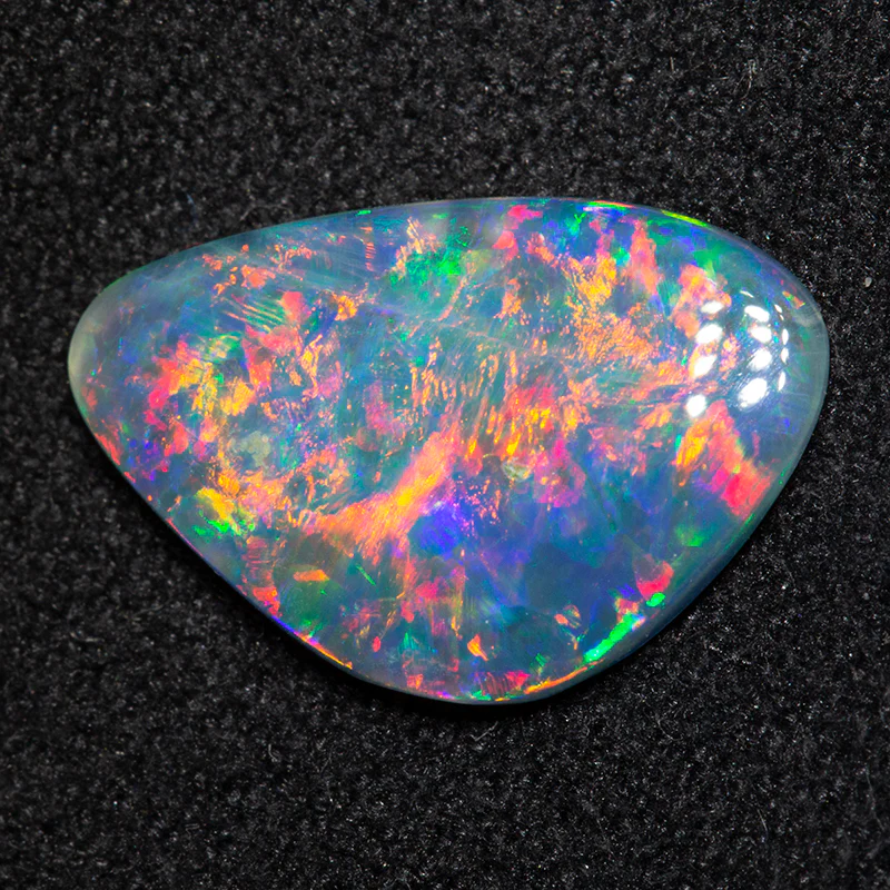 1.67 ct black opal 14x9.1x2mm - Image 2