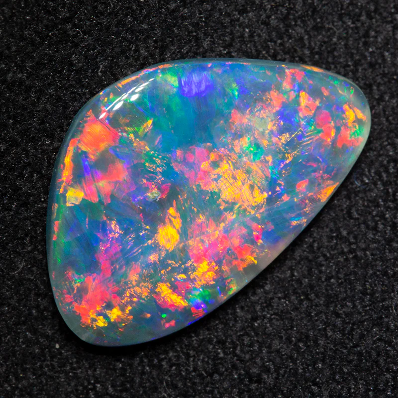 1.67 ct black opal 14x9.1x2mm - Image 4