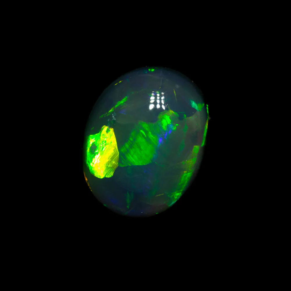 1.67 ct black opal 8.6x6.9x4.4mm - Image 2