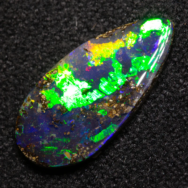 1.67 ct boulder opal 13.5x6.5x2.4mm - Image 2
