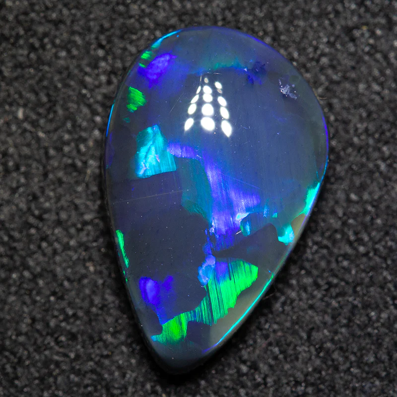 1.68 ct black opal 11.5x7.5x3.5mm - Image 2