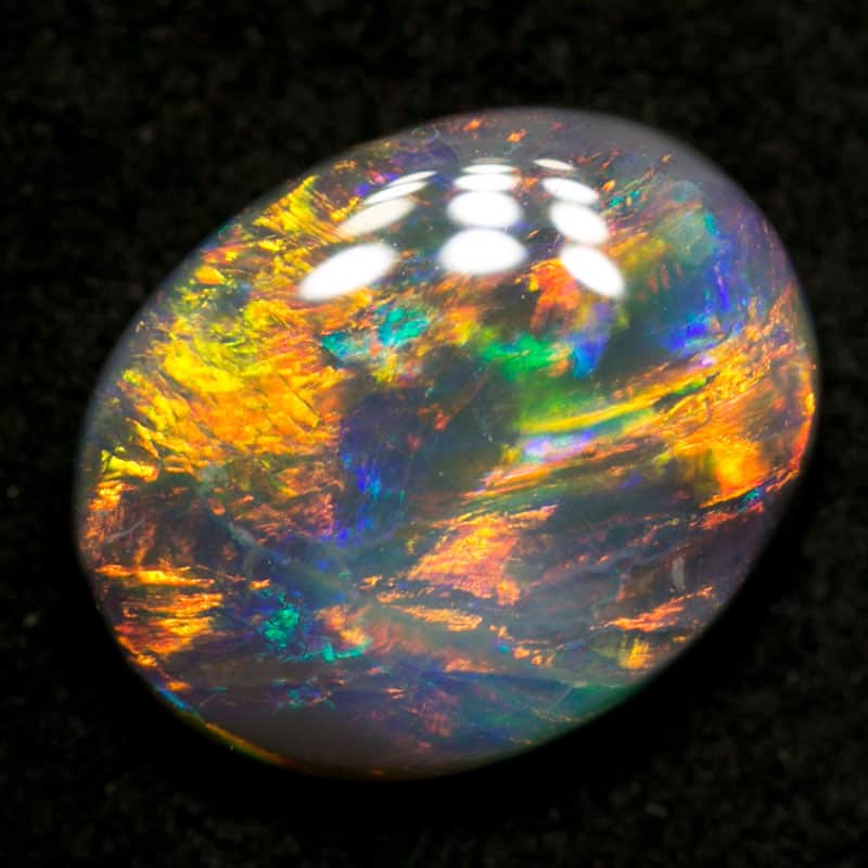 1.68 ct dark opal 10x8x3mm - Image 3