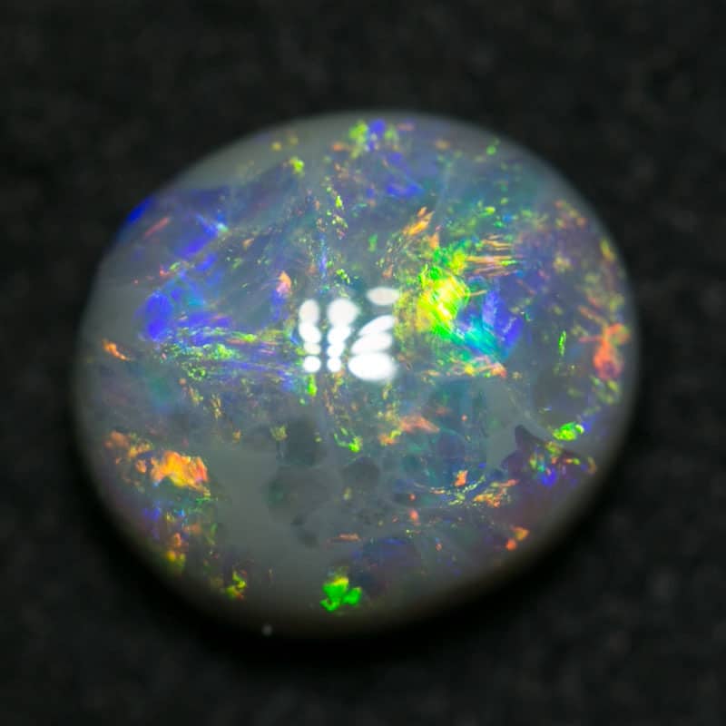 1.68 ct dark opal 8x7x4.5mm - Image 3