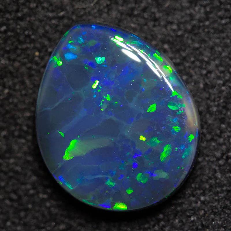 1.69 ct black opal 9.9x8.1x3.1mm - Image 2
