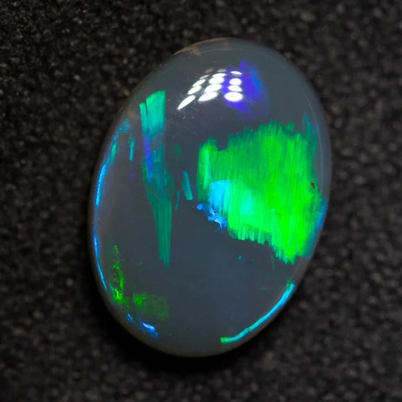 1.70 ct black opal 10.2x7.4x3.5mm - Image 2