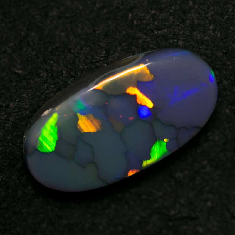 1.70 ct black opal 12x6x3mm - Image 2