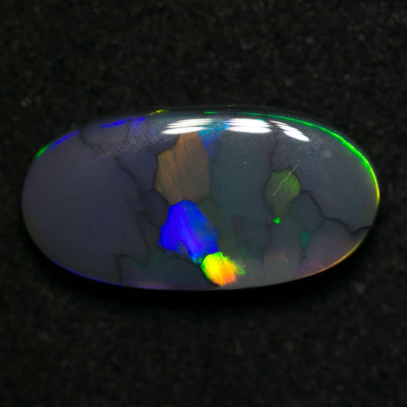 1.70 ct black opal 12x6x3mm - Image 3