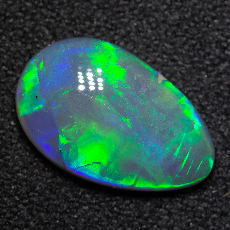 1.70 ct black opal drop 12x8x3mm - Image 2