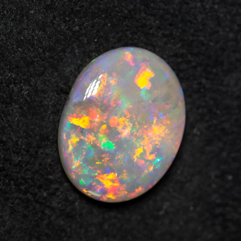 1.70 ct dark opal 10.8x8.5x2.9mm - Image 2
