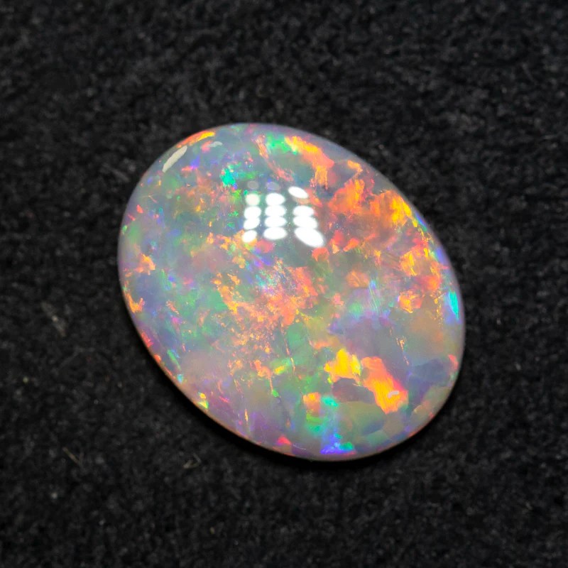 1.70 ct dark opal 10.8x8.5x2.9mm - Image 3