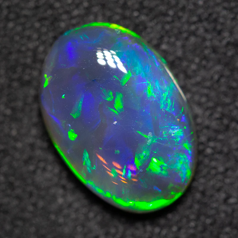 1.70 ct double-sided black opal 10.2x7x3.3mm - Image 2