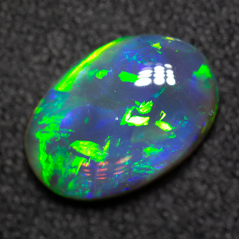 1.70 ct double-sided black opal 10.2x7x3.3mm - Image 3