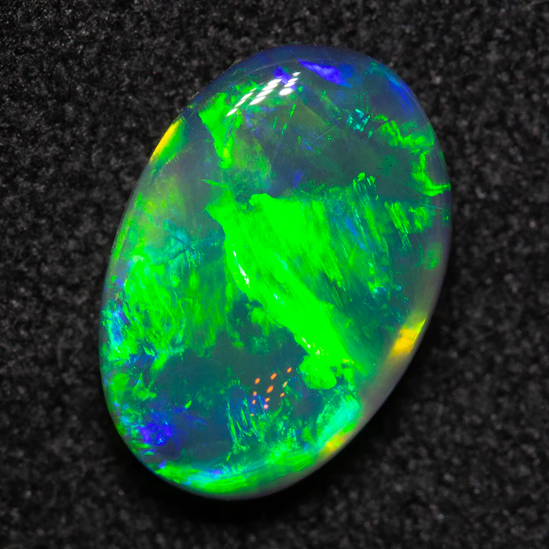 1.70 ct double-sided black opal 10.2x7x3.3mm - Image 4