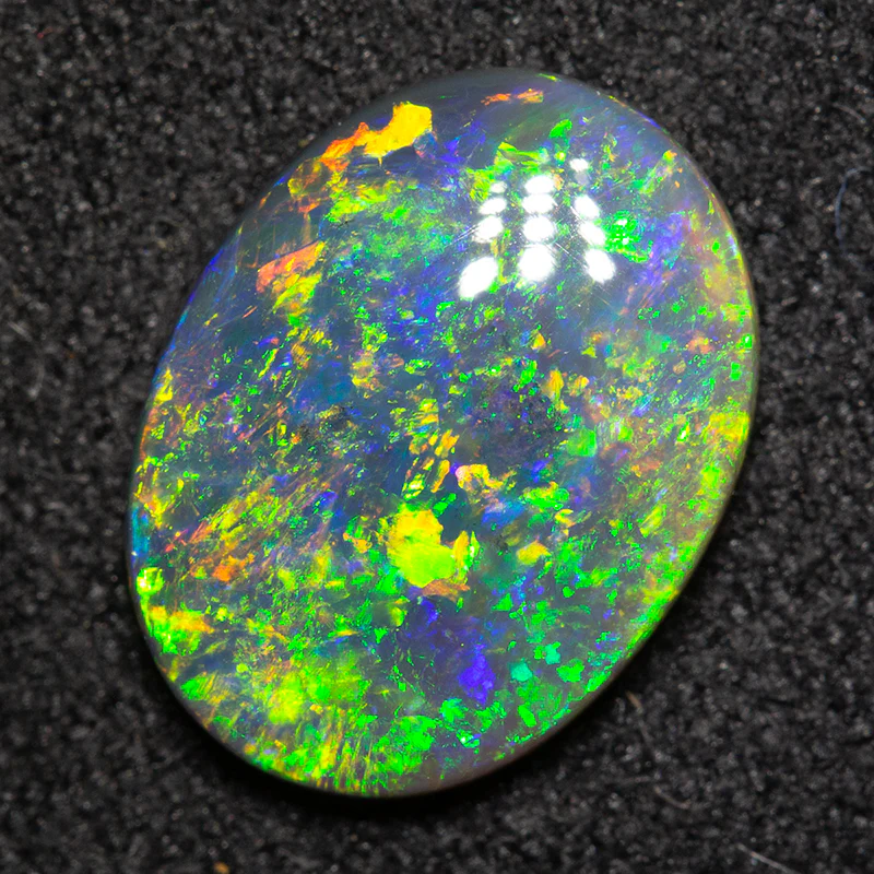 1.71 ct black opal 11.3x8.6x2.6mm - Image 2