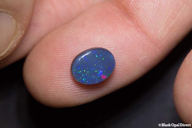1.72 ct black opal 10x7x3mm - Image 3