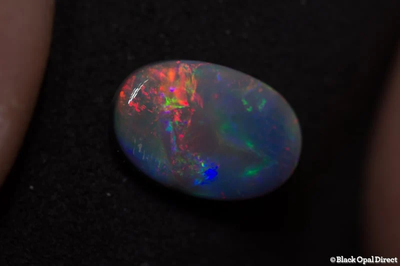 1.72 ct black opal 11x7.5x3mm - Image 4