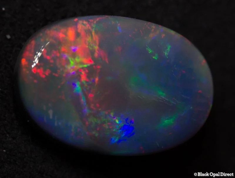 1.72 ct black opal 11x7.5x3mm - Image 5