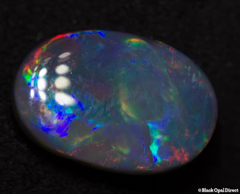 1.72 ct black opal 11x7.5x3mm - Image 6